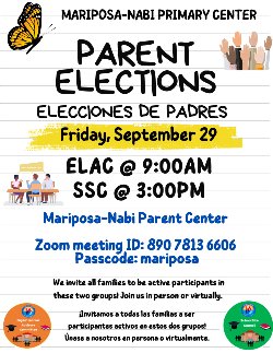 SSC & ELAC Elections